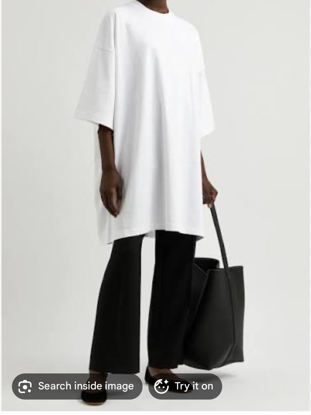 The Row ISHA T-shirt top white size L